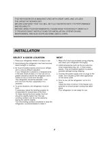 LG GR-403SVQF Owner's manual