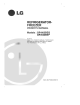 LG GR-602BEQF Owner's manual