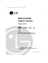 LG DV753 User manual