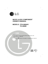 LG FFH-2850AX Owner's manual