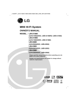 LG LM-U560D Owner's manual