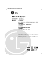 LG LM-U560X Owner's manual
