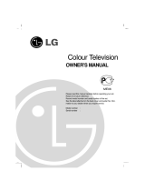 LG 29FD1RL User manual