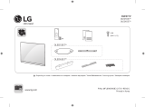 LG OLED65E7V User manual