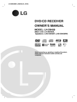 LG LH-D6430X User manual