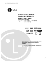 LG LH-T7655X User manual