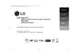 LG MDD-D263X User manual