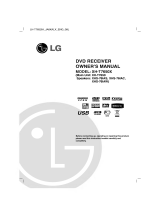 LG XH-T7650X User manual
