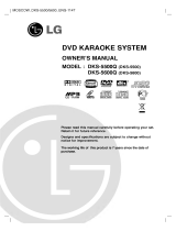 LG DKS-5600 Owner's manual
