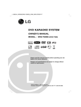 LG DKS-7500Q Owner's manual