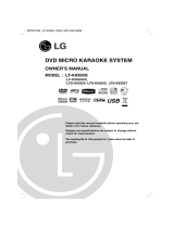 LG LF-K9350Q Owner's manual