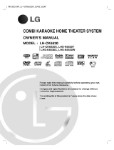 LG LH-CK6530X Owner's manual