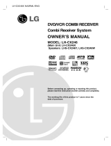 LG LH-CX246X Owner's manual