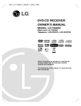 LG LH-T252SC Owner's manual