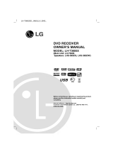 LG LH-T3605X Owner's manual