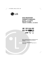 LG LH-T3632SD Owner's manual