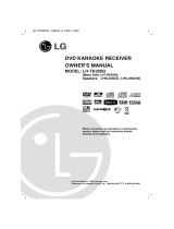 LG LH-TK250SC Owner's manual