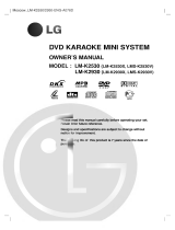 LG LM-K2530X Owner's manual