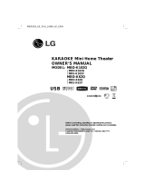 LG MBD102-X5U Owner's manual
