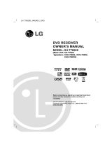 LG XH-T7655X Owner's manual