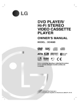 LG VLC8610W3K Owner's manual