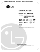 LG DK476XB Owner's manual