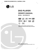 LG DK478 Owner's manual