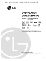 LG DK487XB Owner's manual