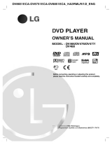LG DV8751ECA Owner's manual