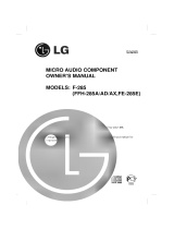 LG FFH-285AX Owner's manual