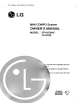 LG FFH-879AX Owner's manual