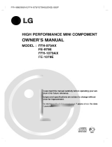 LG FFH-979AX Owner's manual