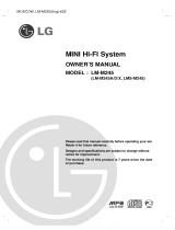 LG LM-M245X Owner's manual