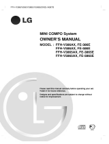 LG FFH-V3865AX Owner's manual