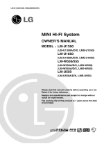 LG LM-U1350X Owner's manual