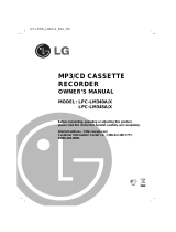 LG LPC-LM340X User manual
