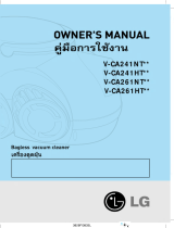 LG V-CA241HTV Owner's manual