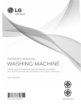 LG WD-13060RD Owner's manual