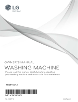 LG WF-T1280TD Owner's manual
