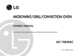 LG MC-7884NLC Owner's manual