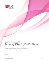 LG BP135 Owner's manual