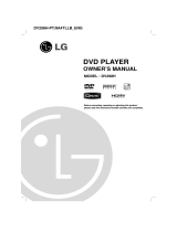 LG DV298H-PT Owner's manual