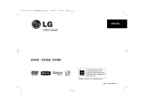 LG DV487 Owner's manual