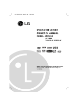 LG HT352SD-A2 Owner's manual