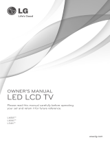 LG 32LS4600 Owner's manual
