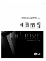 LG LAFINION72 Owner's manual