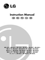 LG MH-602Y User manual