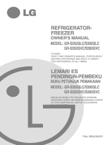 LG GR-S392QTC Owner's manual