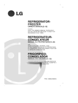 LG GR-T582GBX Owner's manual