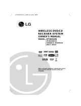 LG HT302SDW Owner's manual